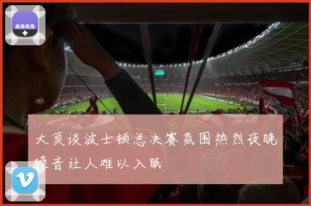 大莫谈波士顿总决赛氛围热烈夜晚噪音让人难以入眠